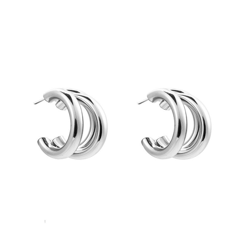 Earrings Triple Ring