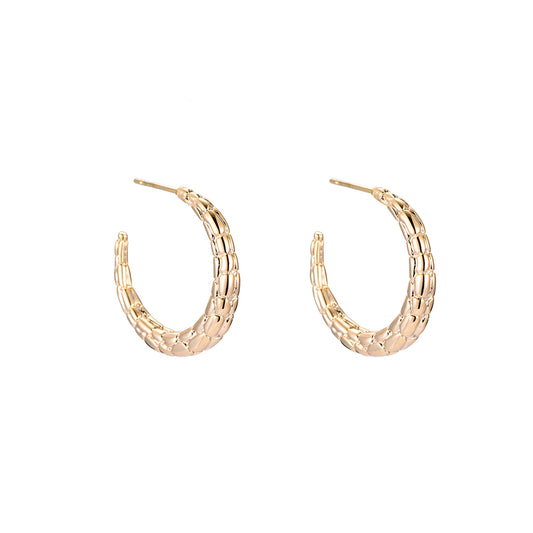 Earrings Snake Skin