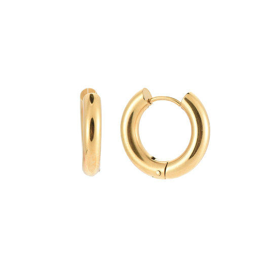 Earrings Basic Hoops Medium