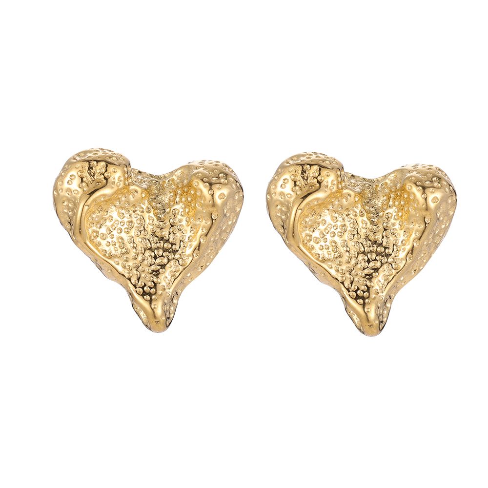 Earrings Heart Studs