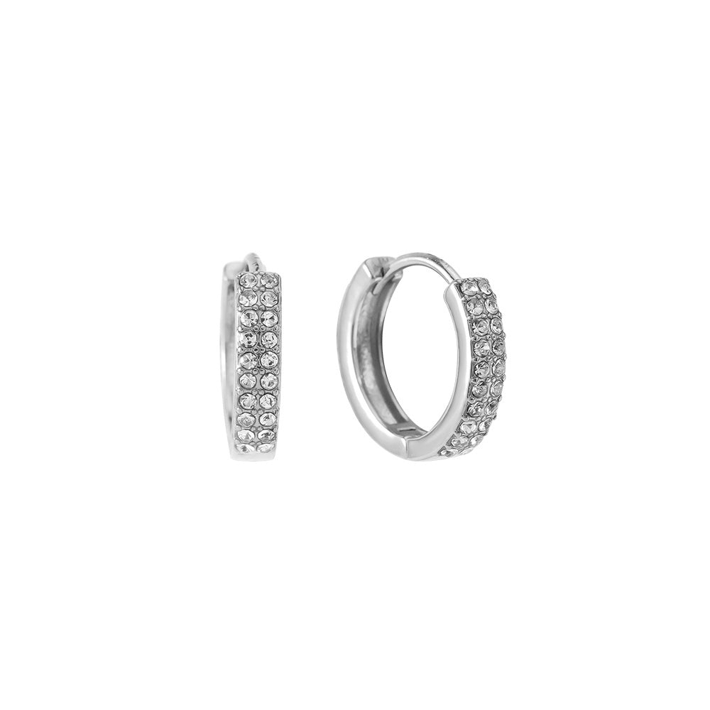 Earrings Double Diamond