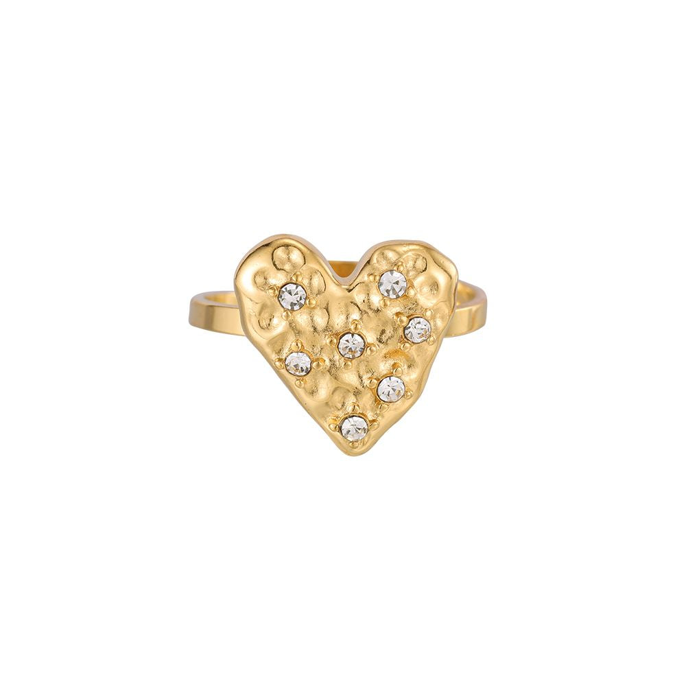 Ring Diamond Heart