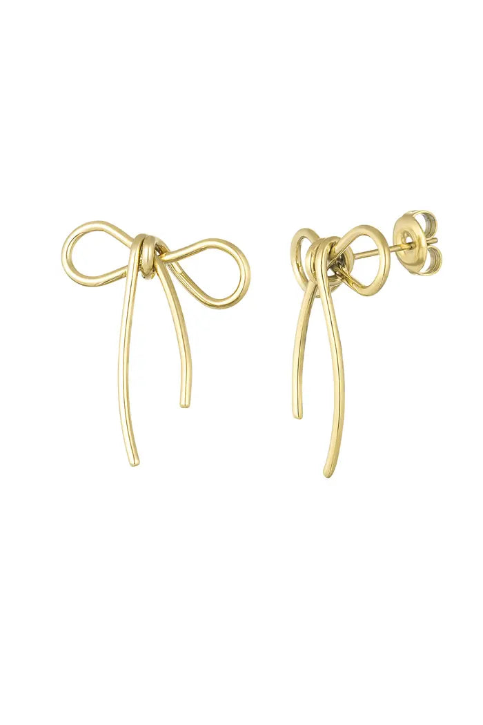 Earrings Bow Studs