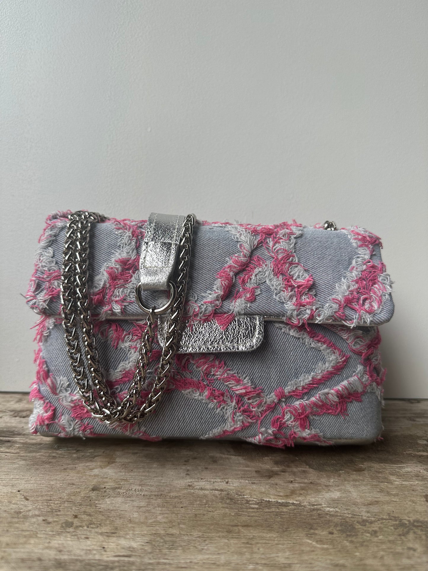 Denim Bag Pink