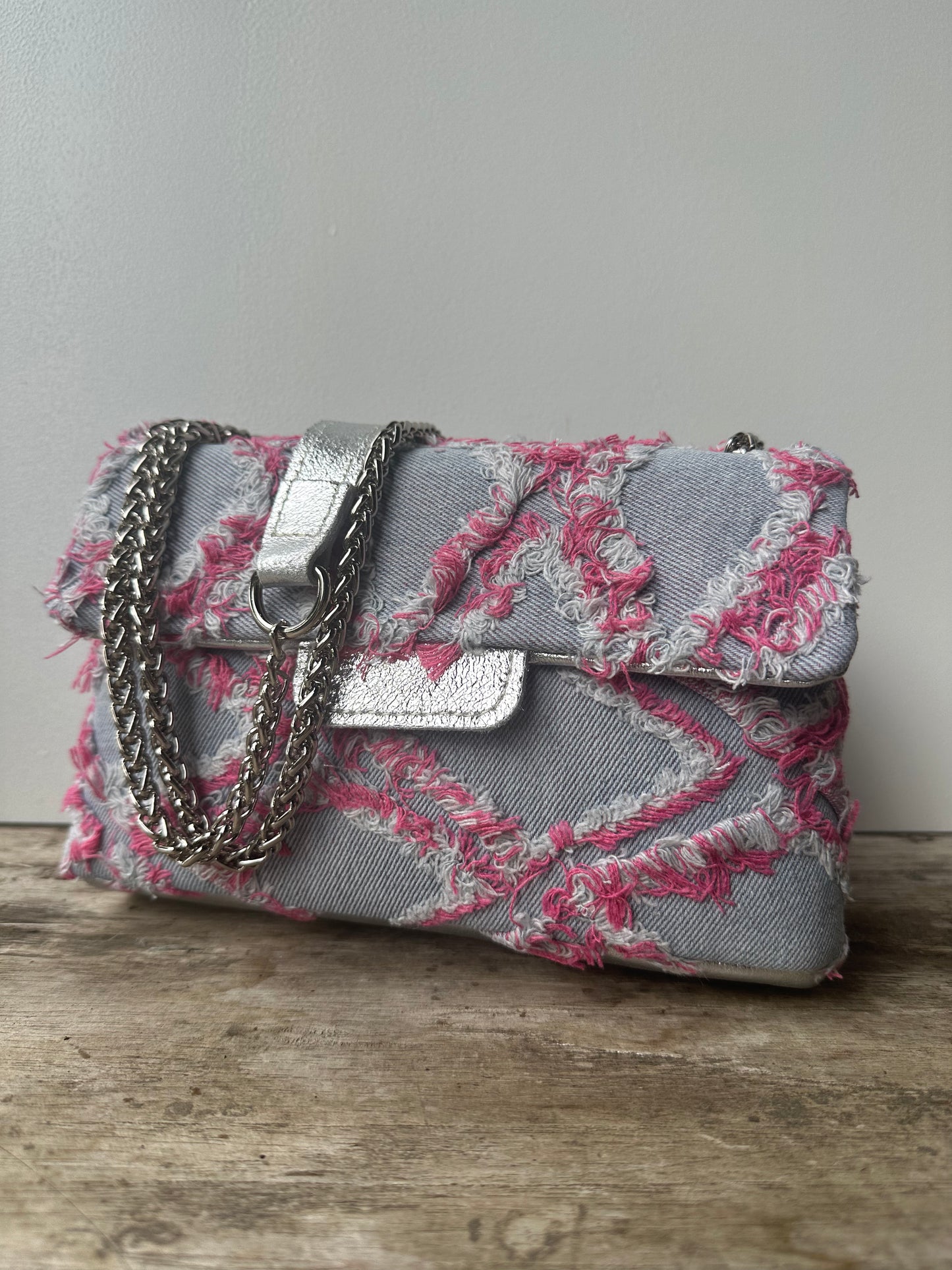 Denim Bag Pink