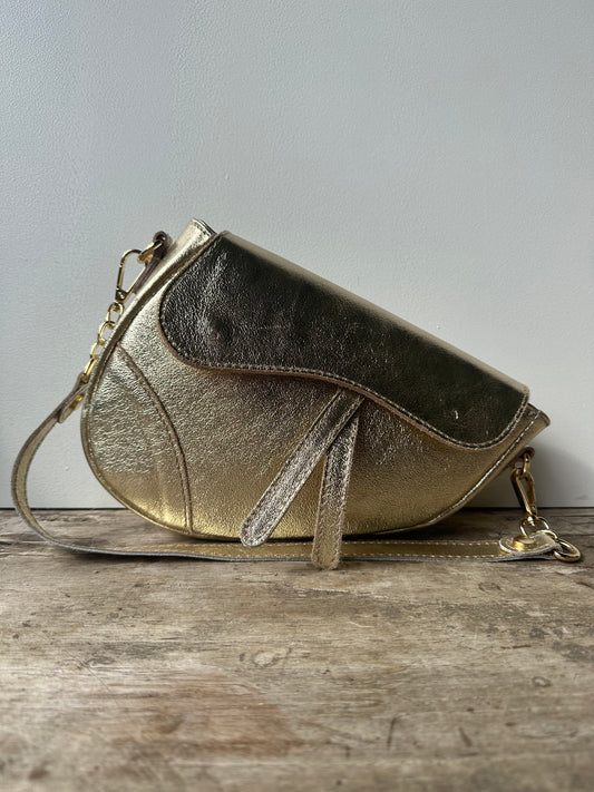 Bo Bag Metallic Gold