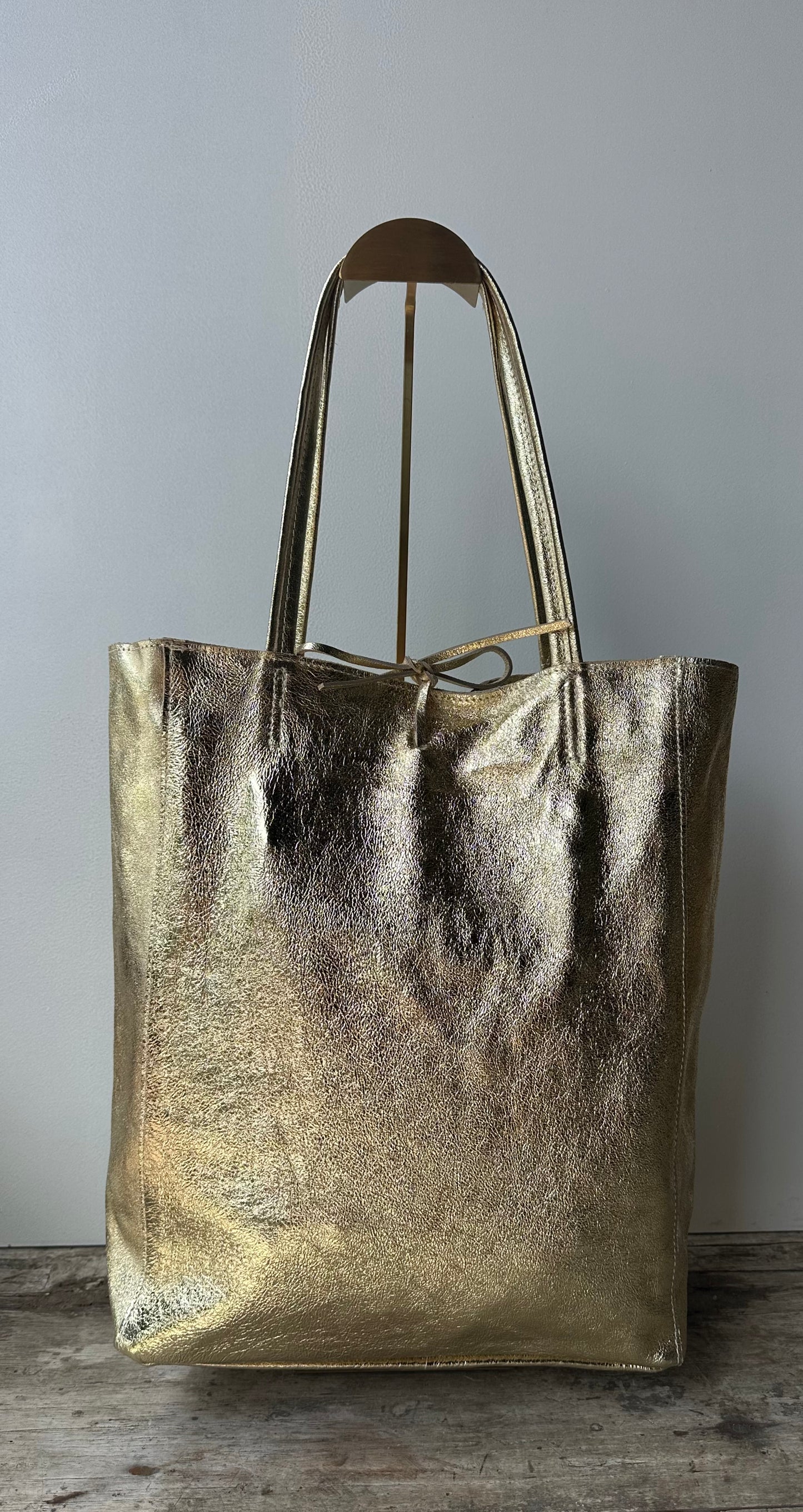 Shopper Metallic Gold