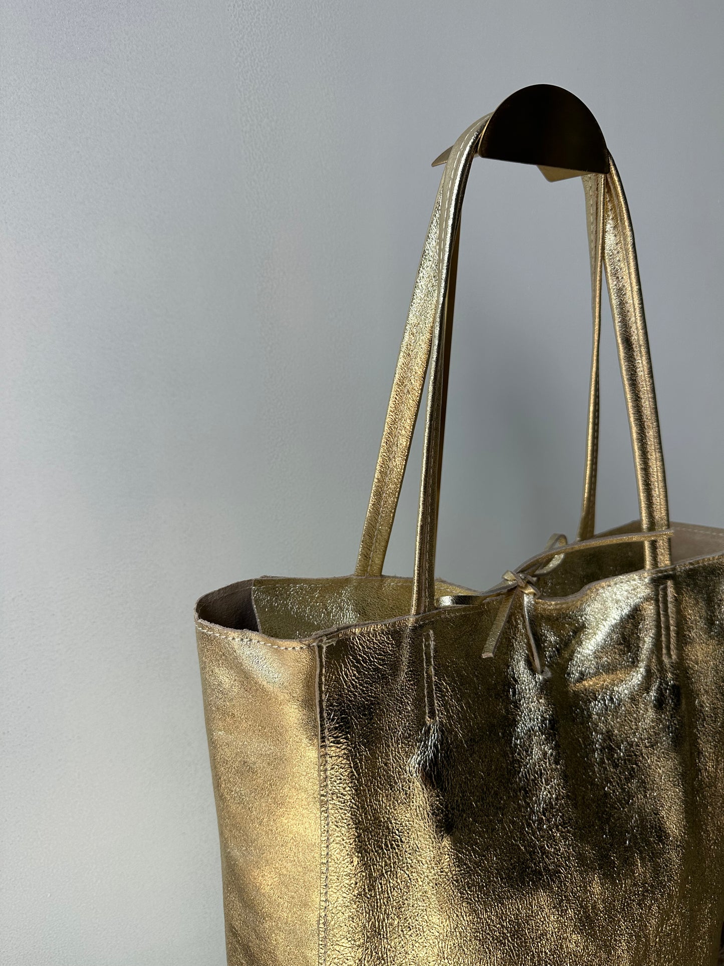 Shopper Metallic Gold