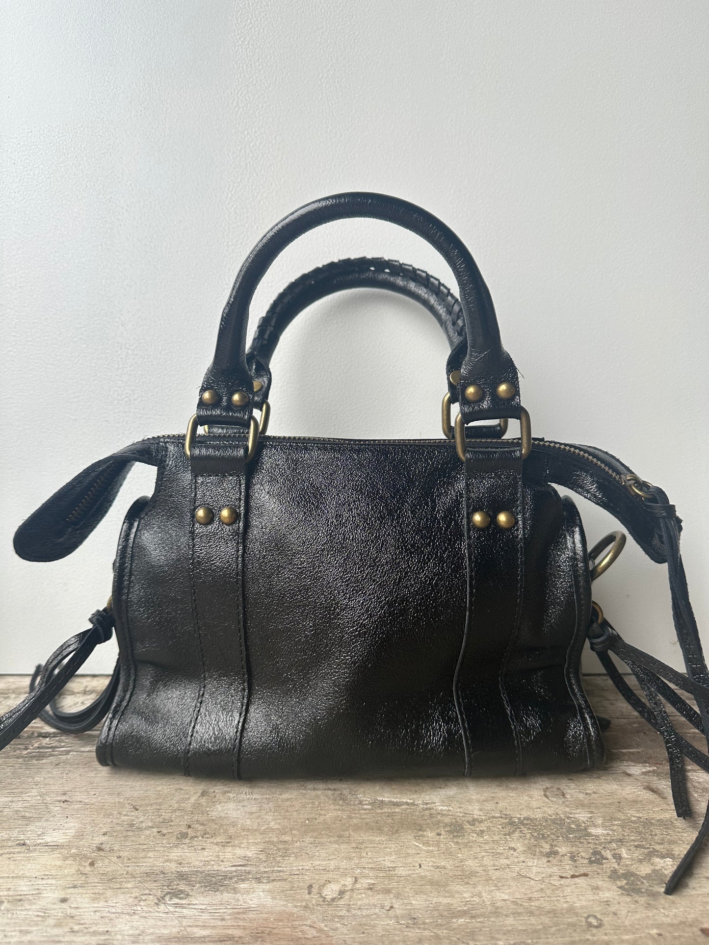 Yara Bag Metallic Black