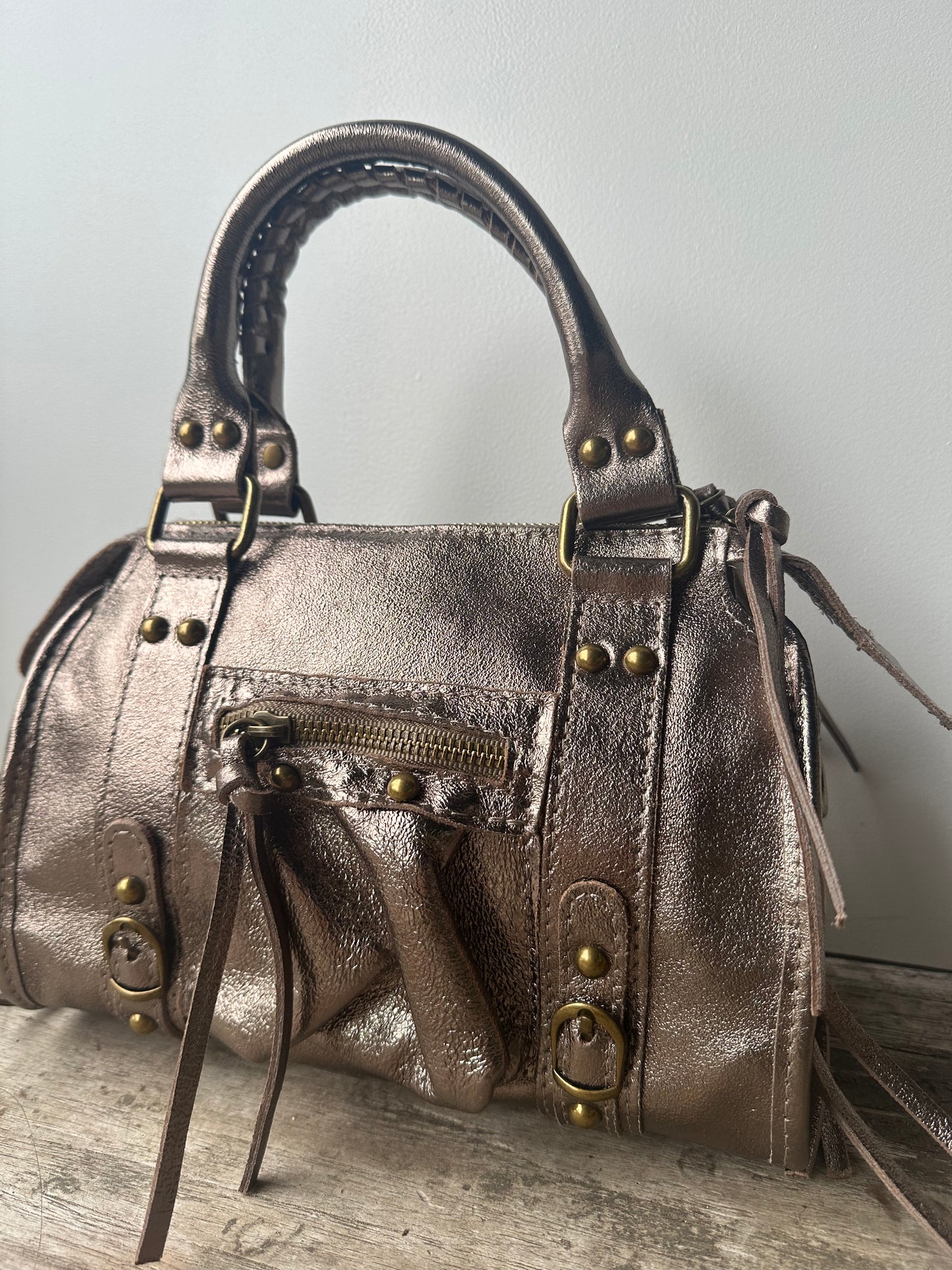 Yara Bag Metallic Bronze