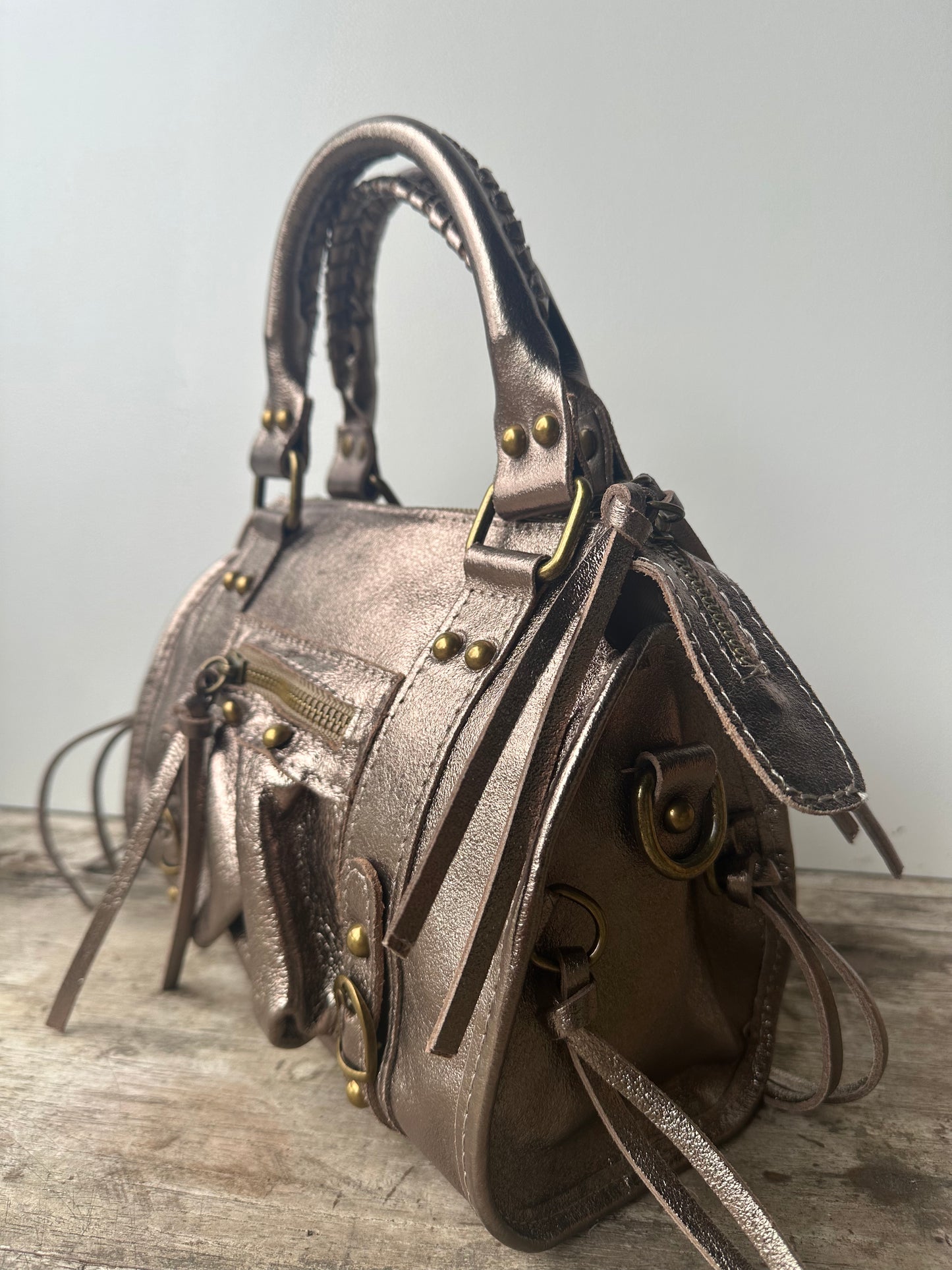 Yara Bag Metallic Bronze