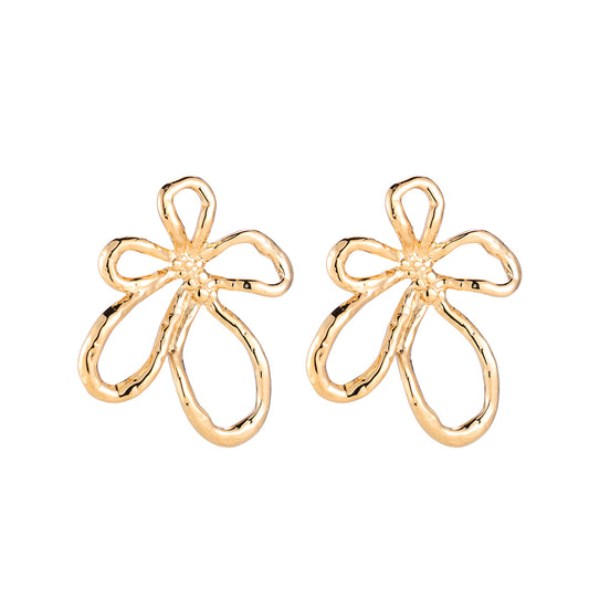 Earrings Statement Flower