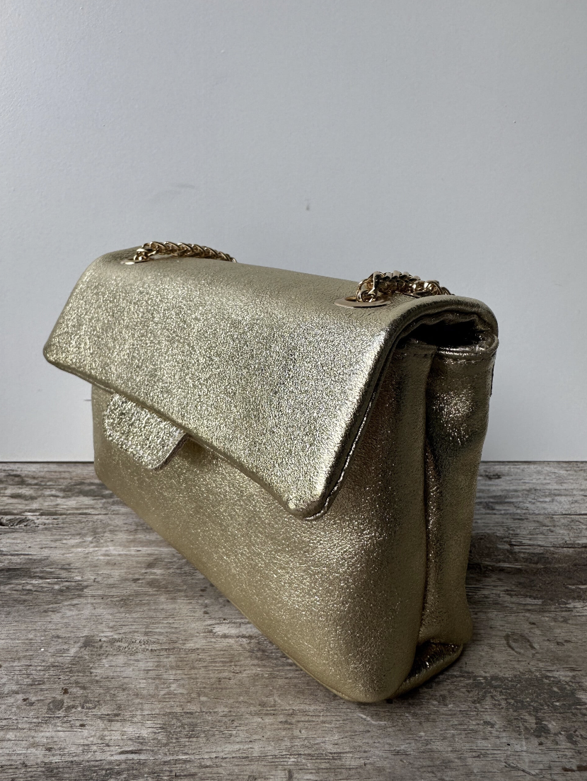 Rainbow Bag Metallic Gold