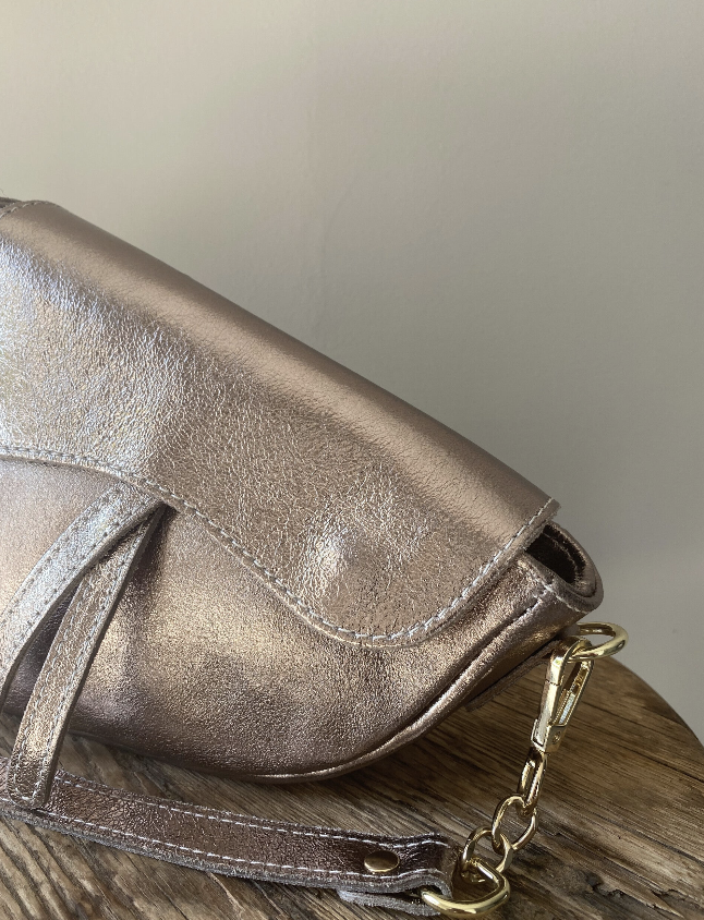 Bo Bag Metallic Bronze